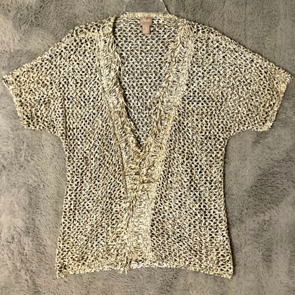 🔴 Chico’s Knit Cardigan Size S